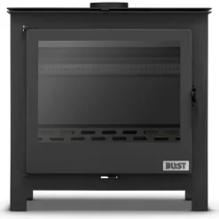 Viking Choice B MAX E Modern Fristående Vedspis med Vattenmantel - 26 kW - Centralvärmeanslutning