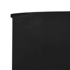 Vindskydd 3 paneler tyg 400x160 cm svart - Vindskärm - Vindskärmar - Home & Living