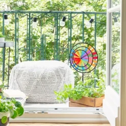 Vindsnurra set, 72x35x15 cm, Regnbåge