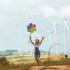 Vindsnurra, 36,5x14x86,5 cm, Flerfärgad