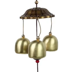 Vindspel Metallklocka Djurformad Hemdekoration Utomhus Trädgårdsdekoration (#03)