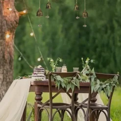 Vindspel set, 27x5 cm, Guld