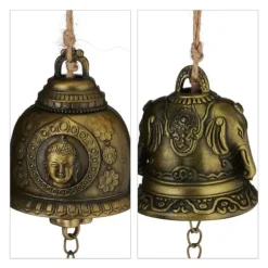 Vindspel set, 27x5 cm, Guld