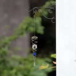 Vindspel, Spiral, 46x5 cm, Silver