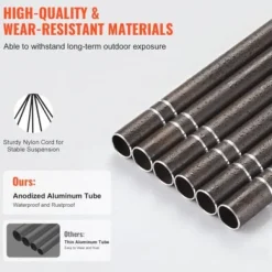 Vindspel, 106,7x15 cm, Brun, Aluminium