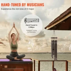 Vindspel, 106,7x15 cm, Brun, Aluminium