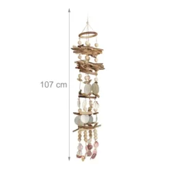 Vindspel, 107x18 cm, Vit, Kodustaar