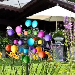 Vindspel, 119x33x15,5 cm, Flerfärgad, Järn