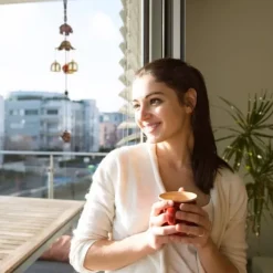 Vindspel, 45,5x7,5x7,5 cm, Guld