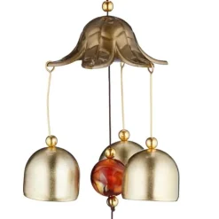 Vindspel, 45,5x7,5x7,5 cm, Guld