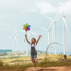 Vindspinner-set, 27x7x66 cm, Flerfärgad