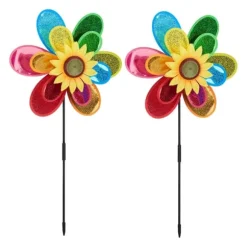 Vindspinner-set, 75x38x14 cm, Flerfärgad