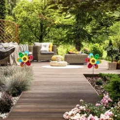 Vindspinner-set, 75x38x14 cm, Flerfärgad