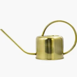 Vintage guldig vattnare i rostfritt stål 1,2 liter