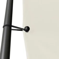 Vit paviljong 3x3 m - Vattentålig polyester och stålram | Färg: Vit | Storlek: 3x3 m