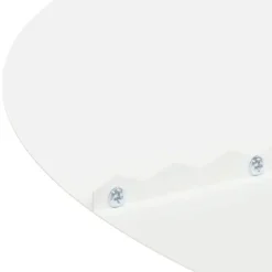 Vita Golvplanter - Hopfällbar Rund Plast för Inomhus & Utomhus | Färg: Vit | Storlek: Stor