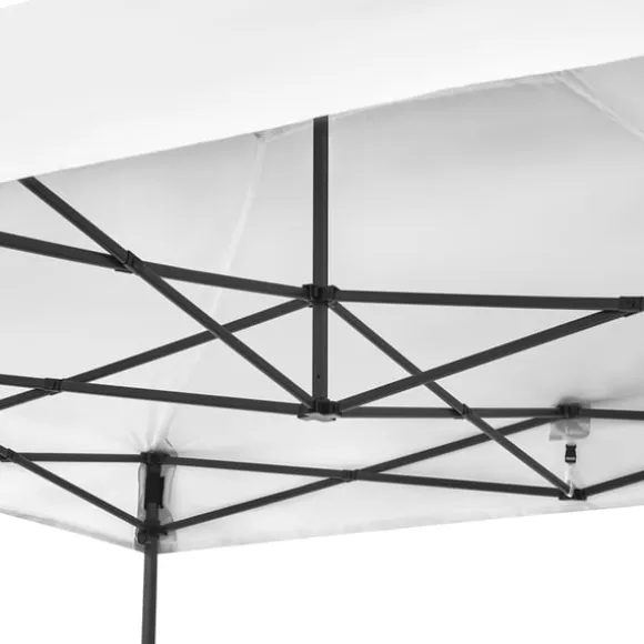 VONROC Partytält Easy-Up – 3x3 m, UV-Skydd, Vattentåligt, Enkel Montering för Trädgårdsfester och Evenemang