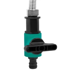 VONROC Regnvattenpump för Tunnor – 400W, 5200 L/h, Flottörbrytare & Torrkörningsskydd, 10m Kabel – Effektiv Vattenhantering för Trädgården