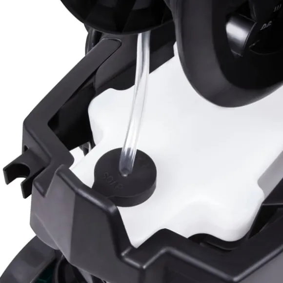 VONROC 2500W Högtryckstvätt med 195 Bar Induktionsmotor och 8m Slang – Inkl. Terrassrengörare och Turbolans