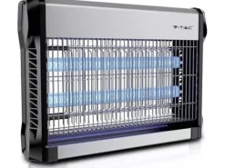 V-TAC VT-3220 11180 UV-insektfanger 20 W (B x H x T) 397 x 280 x 93,5 mm Sort, Grå 1 stk