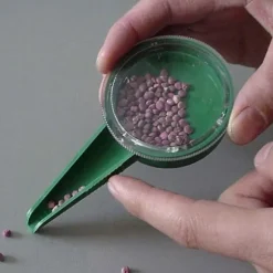 5-växlad manuell fröspridare trädgård såmaskin Frödispenser