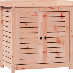 Växtbord med hyllor 82,5x50x86,5 cm massivt douglasträ