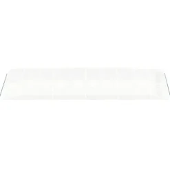 Växthus - Living Växthus med stålram vit 30 m² 10x3x2 m