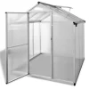 Växthus 3,46 m² förstärkt aluminium