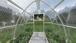 Växthus "Arrow" 3x8m med 6mm polykarbonat