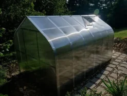 Växthus Baumera STANDART 15 - 2,5x6m med 4 mm polykarbonatbeläggning