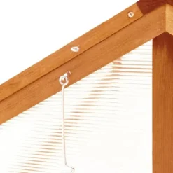 Växthus brun 114x80x50 cm granträ - Växthus - Växt Hus - Home & Living