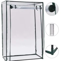 Växthus för tomatodling 102x52x150 cm