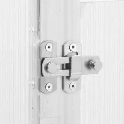 Växthus i aluminium med UV-skydd | 334x169x202 cm | Färg: Silver