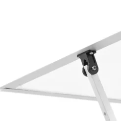 Växthus i aluminium med UV-skydd | 334x169x202 cm | Färg: Silver