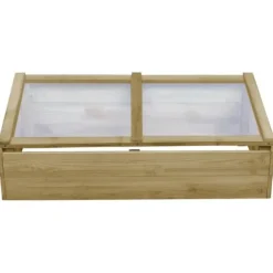 Växthus i tryckimpregnerad furu - Odlingslåda för trädgård | Storlek: 100x50x35 cm