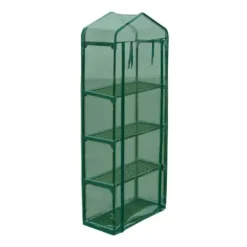 Växthus med 4 hyllor