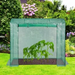 Växthus, 170x80x200 cm, Grön