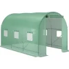 Växthus, 350x200x200 cm, Grön