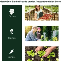 Växthus 200x100x80 cm, stål/plast, med dörr – drivbänk, grön