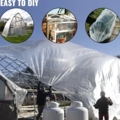 Växthusfilm 243,8x762 cm Polyeten