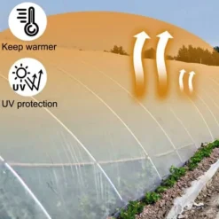 Växthusfilm 243,8x762 cm Polyeten