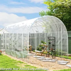 Växthusfilm, 700x800 cm, Transparent