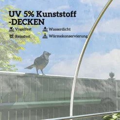 Växthusfilm, 700x800 cm, Transparent