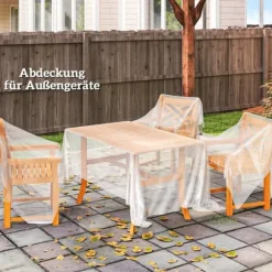 Växthusfolie 8x10 m, vattentät med UV-skydd, extra tjock, transparent