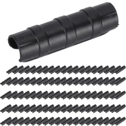 Växthusram rörklämma - 100 st, svart