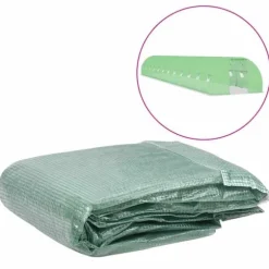 Växthusöverdrag (54 m²) 300x1800x200 cm grön