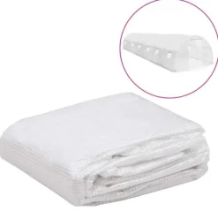 Växthusöverdrag (27 m²) 3x9x2 m genomskinlig