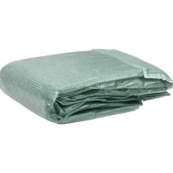 Växthusöverdrag för 6 m² - Skydd mot väder och fågel | Färg: Grön | Storlek: 200x300x200 cm