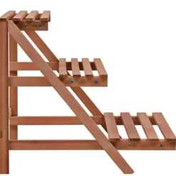 Växtställ - Living Växtställ 3 nivåer cedarträ 48x45x40 cm