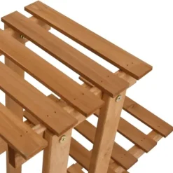 Växtställ - Living Växtställ 83x25x83 cm granträ